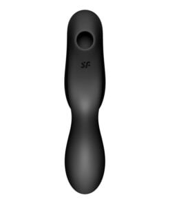 Satisfyer Curvy Trinity 2 Insertable Air Pulse Vibrator Black