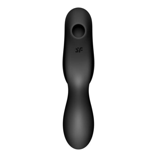 Satisfyer Curvy Trinity 2 Insertable Air Pulse Vibrator Black