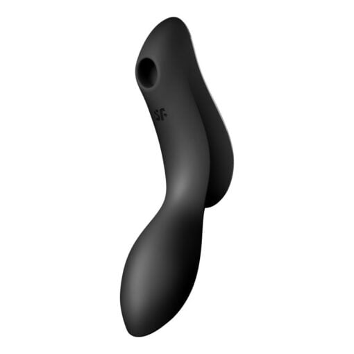 Satisfyer Curvy Trinity 2 Insertable Air Pulse Vibrator Black - Image 4