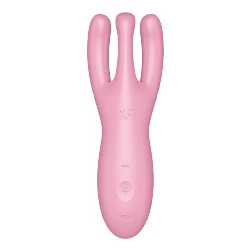 Satisfyer Threesome 4 Connect App Layon Vibrator Pink