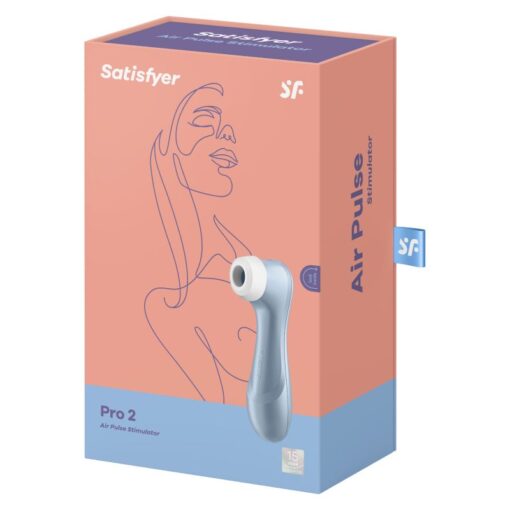 Satisfyer Pro 2 G2 Air Pulse Clitoral Stimulator Blue - Image 7