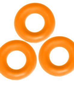 Fat Willy 3 Pc Jumbo Cockrings Orange