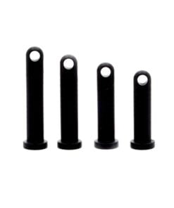 Cockcage Locking Pins Black 4 Pc