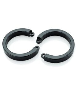 Cockcage U Ring 2 Pc L/XL Black