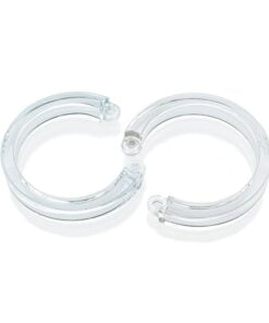 Cockcage U Ring 2 Pc L/XL Clear