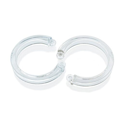 Cockcage U Ring 2 Pc L/XL Clear