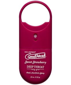 GoodHead To-Go Deep Throat Spray Sweet Strawberry 9ml