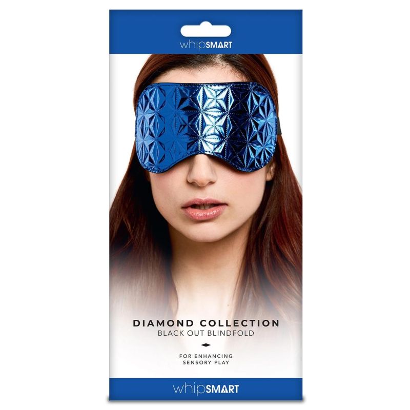 Whip Smart Diamond Blindfold Blue - Image 2