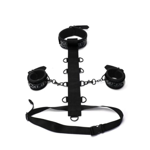 Whip Smart Diamond Body Restraint 3 Pc Set Black