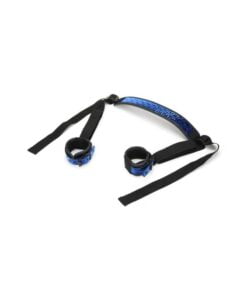 Whip Smart Diamond Deluxe Sex Swing w Ankle Restraints Blue