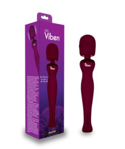 Viben Sultry Rechargeable Wand Massager Ruby