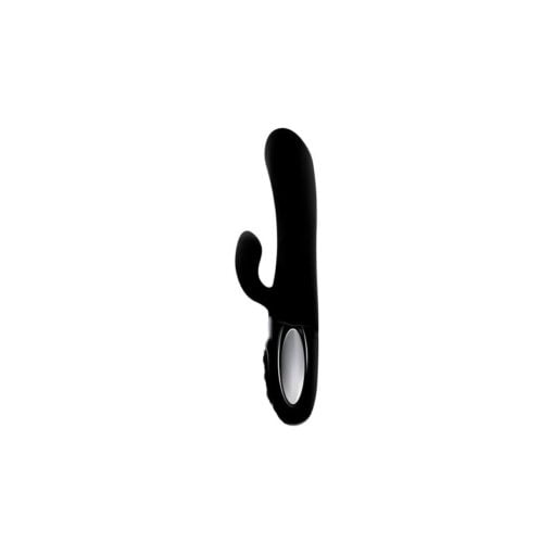 Viben Hypnotic Thrusting Rabbit Vibe w Swinging Clit Stim Black