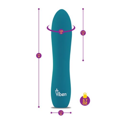 Viben Vivacious Rumble Motor Rechargeable Bullet Ocean - Image 4