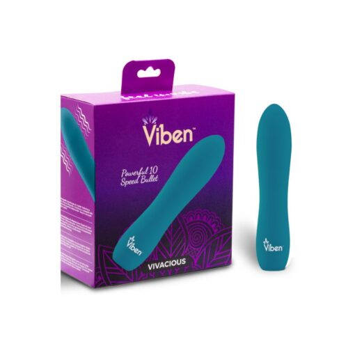 Viben Vivacious Rumble Motor Rechargeable Bullet Ocean - Image 6