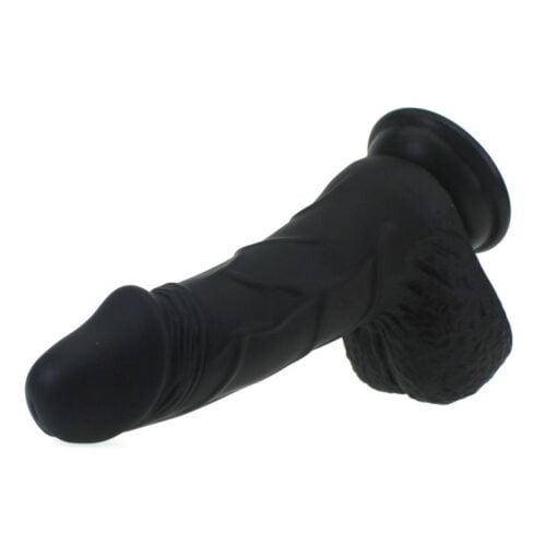 Pedro Thick Realistic Cock w Balls Black - Image 4