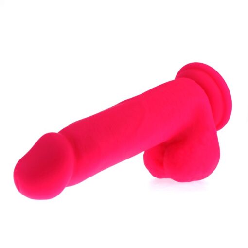 Thick Realistic Cock w Balls Pink - Image 2