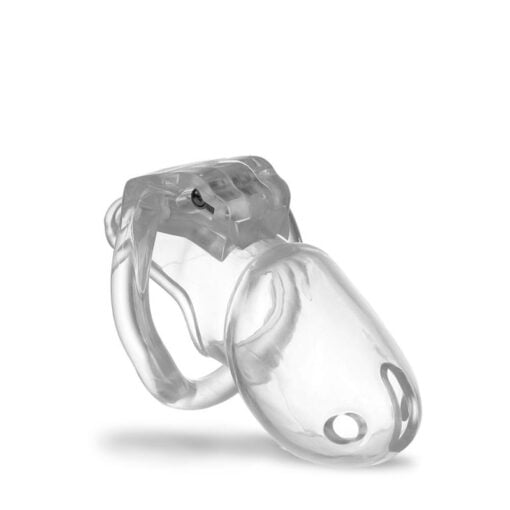 Brutus Stealth Chastity Cage Clear - Image 3
