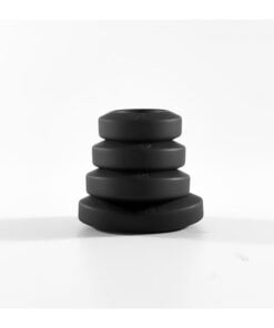 Brutus Big Bulge Silicone Cock Ring 4 Pc Set