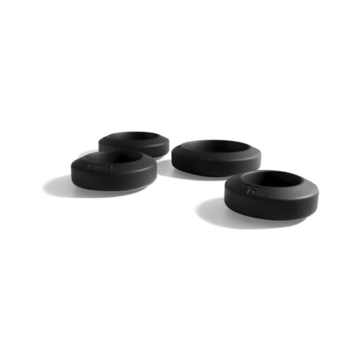 Brutus Big Bulge Silicone Cock Ring 4 Pc Set - Image 3
