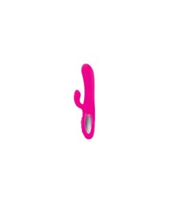 Viben Hypnotic Thrusting Rabbit Vibe w Swinging Clit Stim Hot Pink