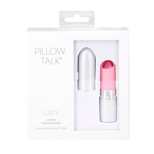 Pillow Talk Lusty Flickering Massager Pink - Image 4