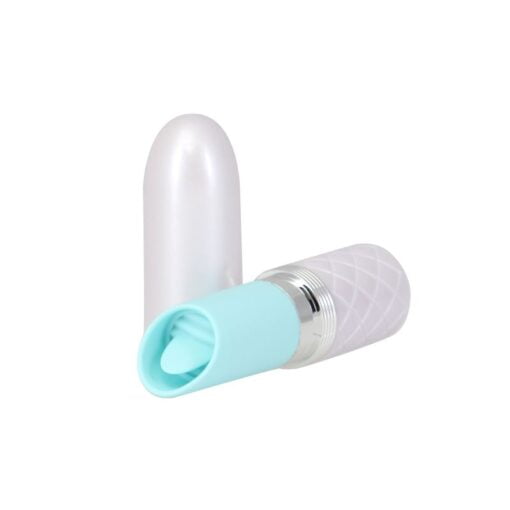 Pillow Talk Lusty Flickering Massager Teal - Image 2