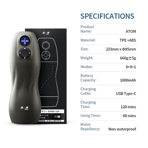 Atom Electronic Masturbator - Image 6