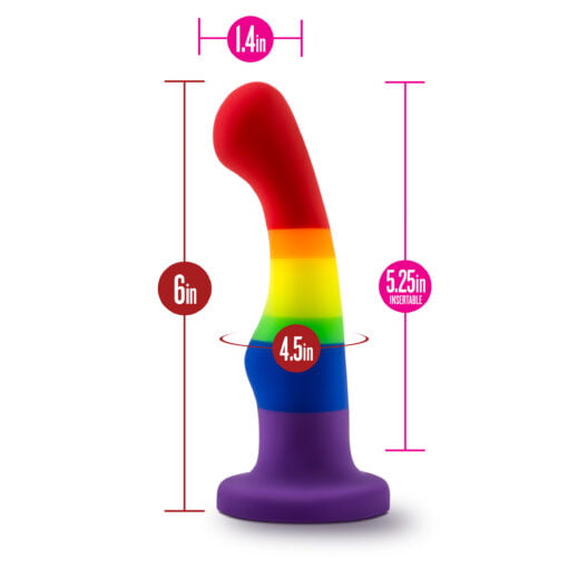 Avant Pride P1 Freedom Silicone Dildo - Image 6
