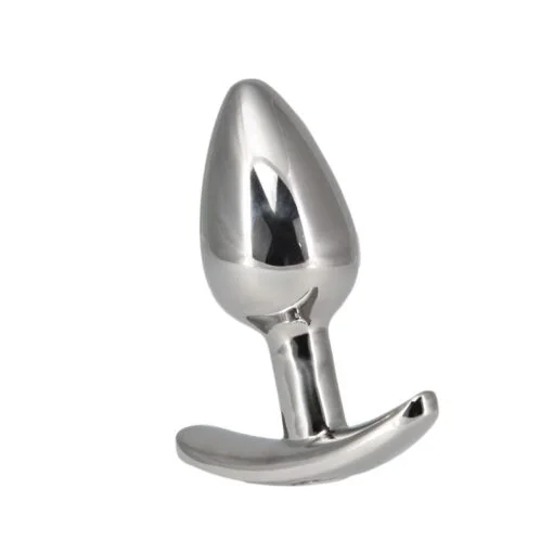 Pillow Talk Sneaky Luxurious Stainless Steel Anal Plug w Swarovski Crystal - Image 2