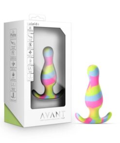 Avant Kaleido Lime Silicone Butt Plug