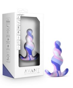 Avant Twilight Blue Silicone Butt Plug