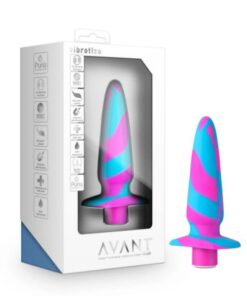 Avant Vibrotize Silicone Mini Anal Vibe Fuchsia