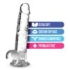 Naturally Yours 7" Crystaline Dildo Diamond - Image 5