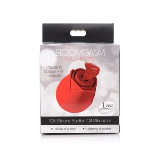10X Wild Rose Silicone Suction Stimulator - Image 4
