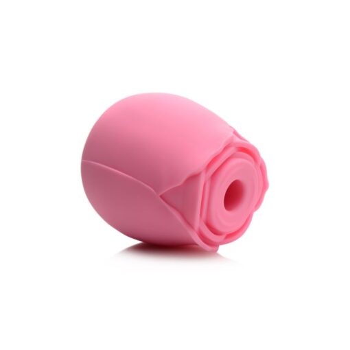 10X Wild Rose Silicone Suction Stimulator Pink - Image 5