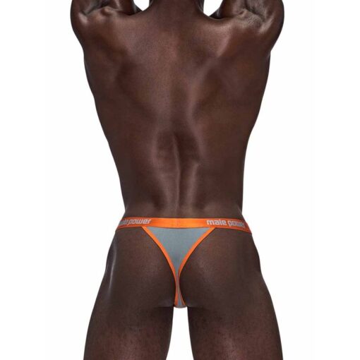 Male Power Casanova Uplift Micro Thong Grey - Image 3