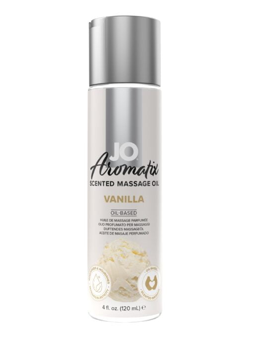 JO Aromatix Vanilla Massage Oil 4 Oz / 120 ml