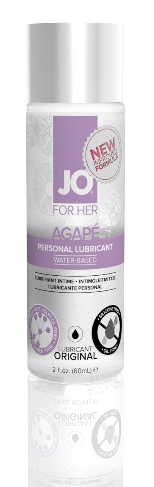 JO Agape Lubricant 2 Oz / 60 ml