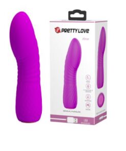 Mini Silicone Vibrator "Abner" Purple