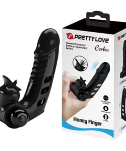 Finger Vibrator "Corbin" Black