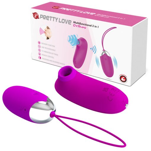 Wireless Control Sucking Egg "Orthius" Purple