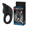 Cock Ring Vibrating "Susanna" Black