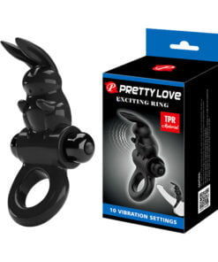 Cock Ring "Exciting Rings" Black