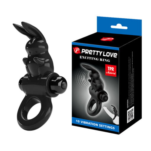 Cock Ring "Exciting Rings" Black