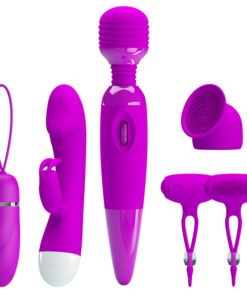 Purple Desire Collection - 5 Toys & Attachments