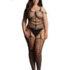 Shredded Suspender Bodystocking