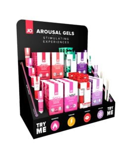 JO Arousal Gels Counter Display (Inc Stock)