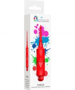 Circe - ABS Bullet With Silicone Sleeve - 10-Speeds - Red