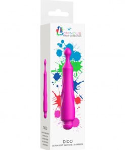 Dido - ABS Bullet With Silicone Sleeve - 10-Speeds - Fuchsia