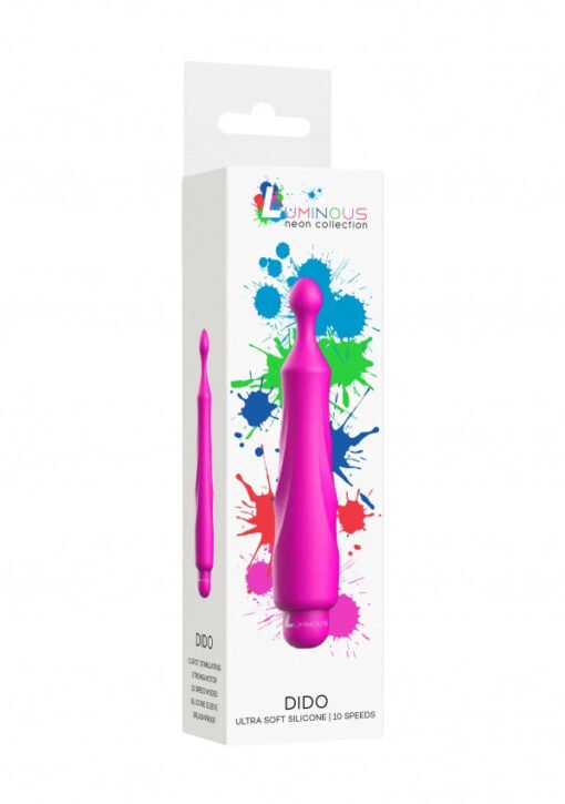 Dido - ABS Bullet With Silicone Sleeve - 10-Speeds - Fuchsia